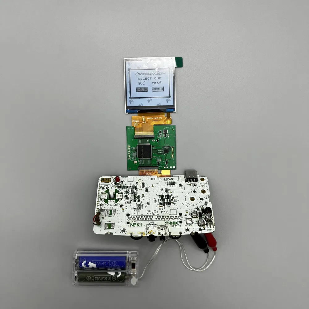 2.6” IPS High Brightness LCD Screen For Neo Geo Pocket NGP Console Replacement