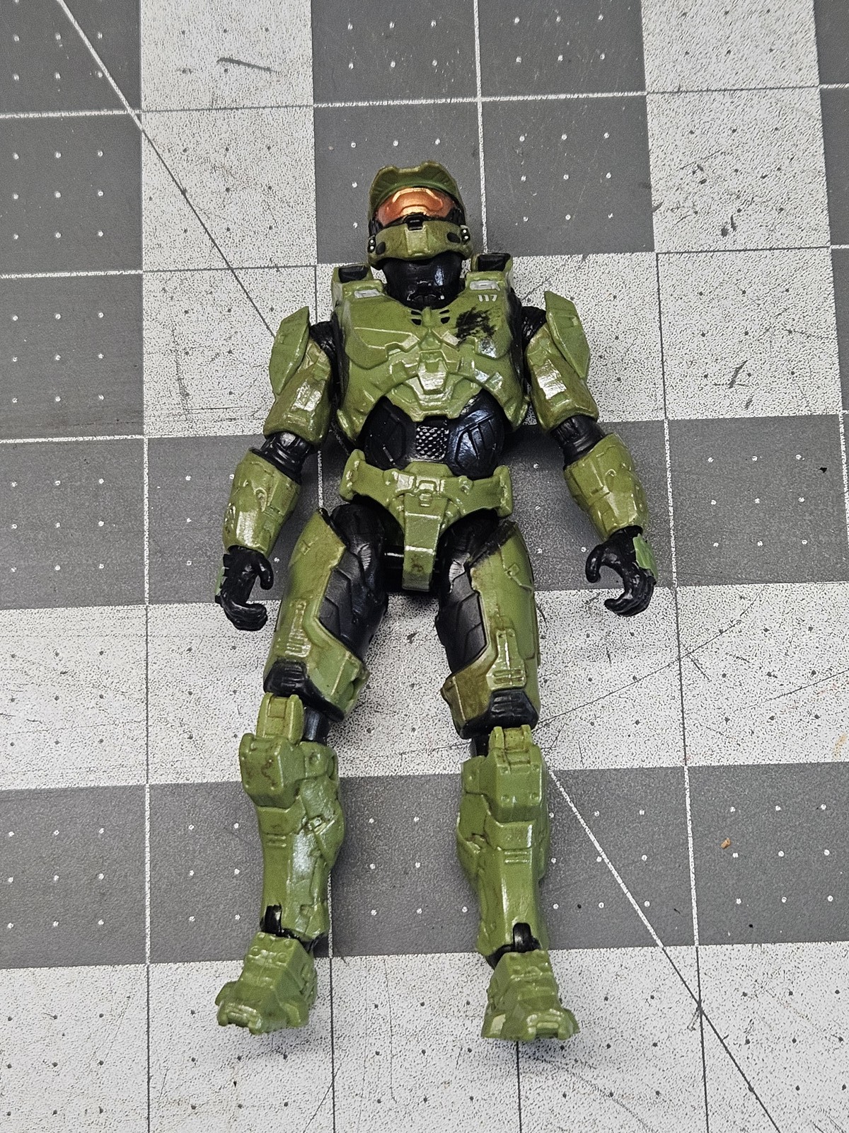 Halo Master Chief Action Figure & Warthog Vehicle Jazwares World of Halo Set