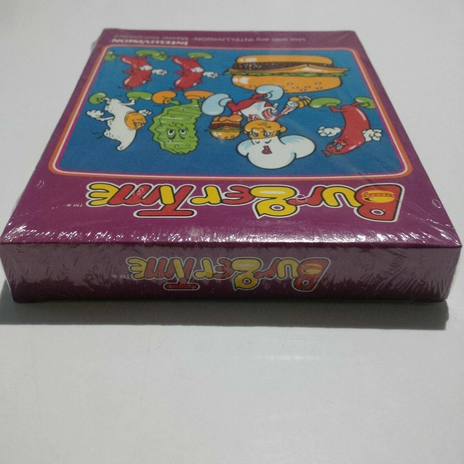 Intellivision BurguerTime New Old Stock Sealed Data East Usa 1983 Singapore