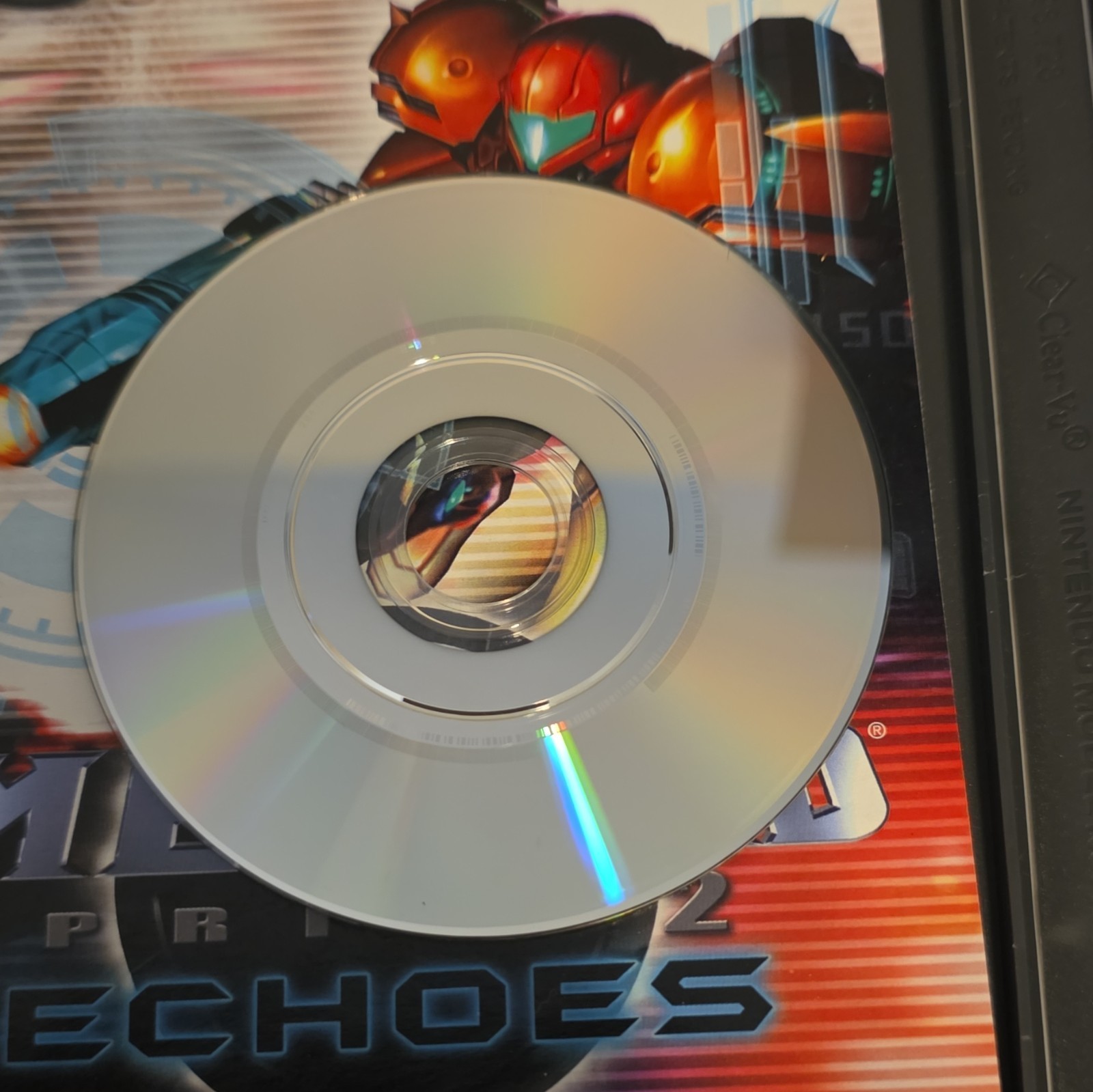 Nintendo Metroid Prime 2: Echoes (GameCube) Manual And Promo Included
