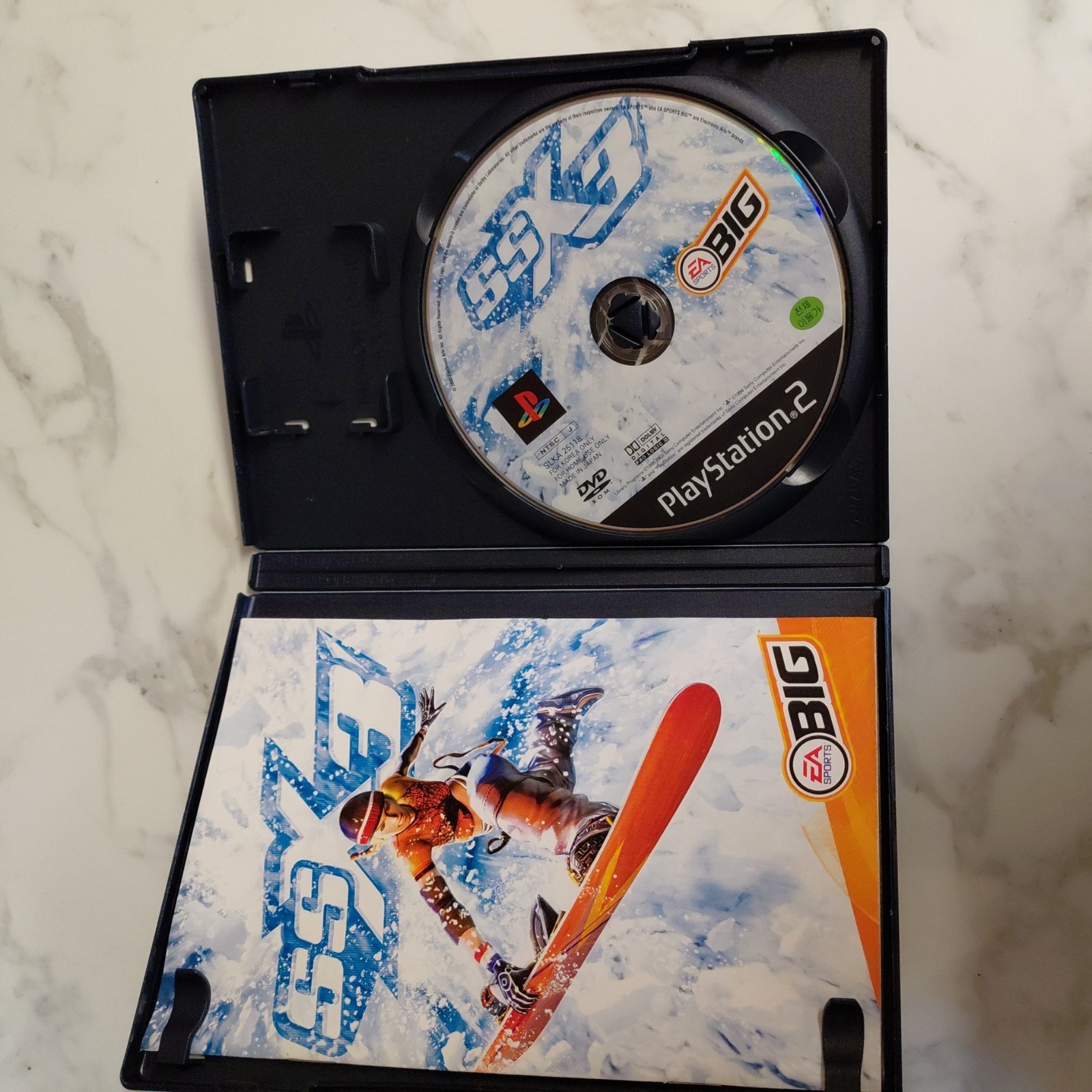 SSX 3 Korean NTSC-J PlayStation 2 PS2 – Complete w/ Manual! Tested + MINT DISC!