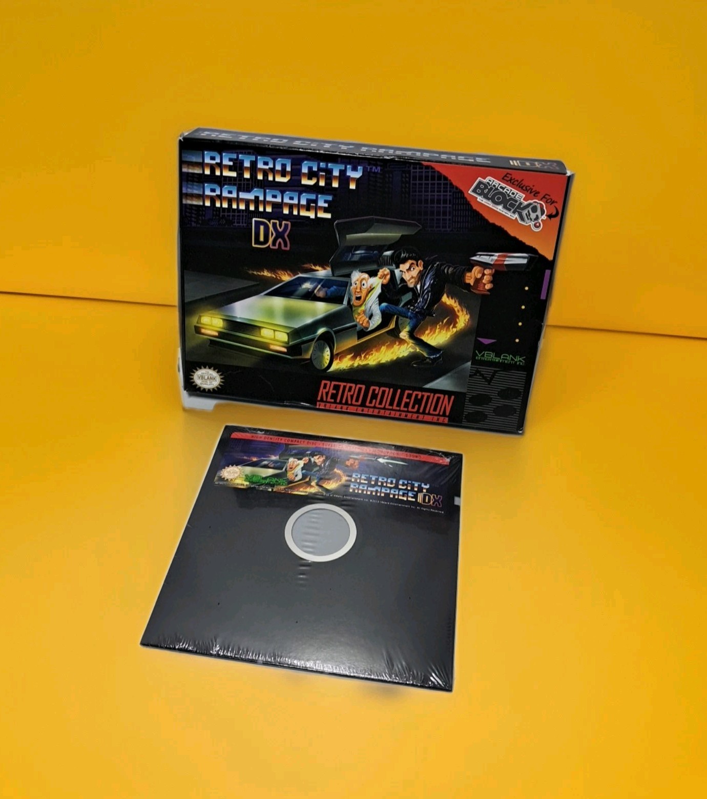 Retro City Rampage DX PC — Opened Box, Sealed Disc (Retro Collection, 2015)