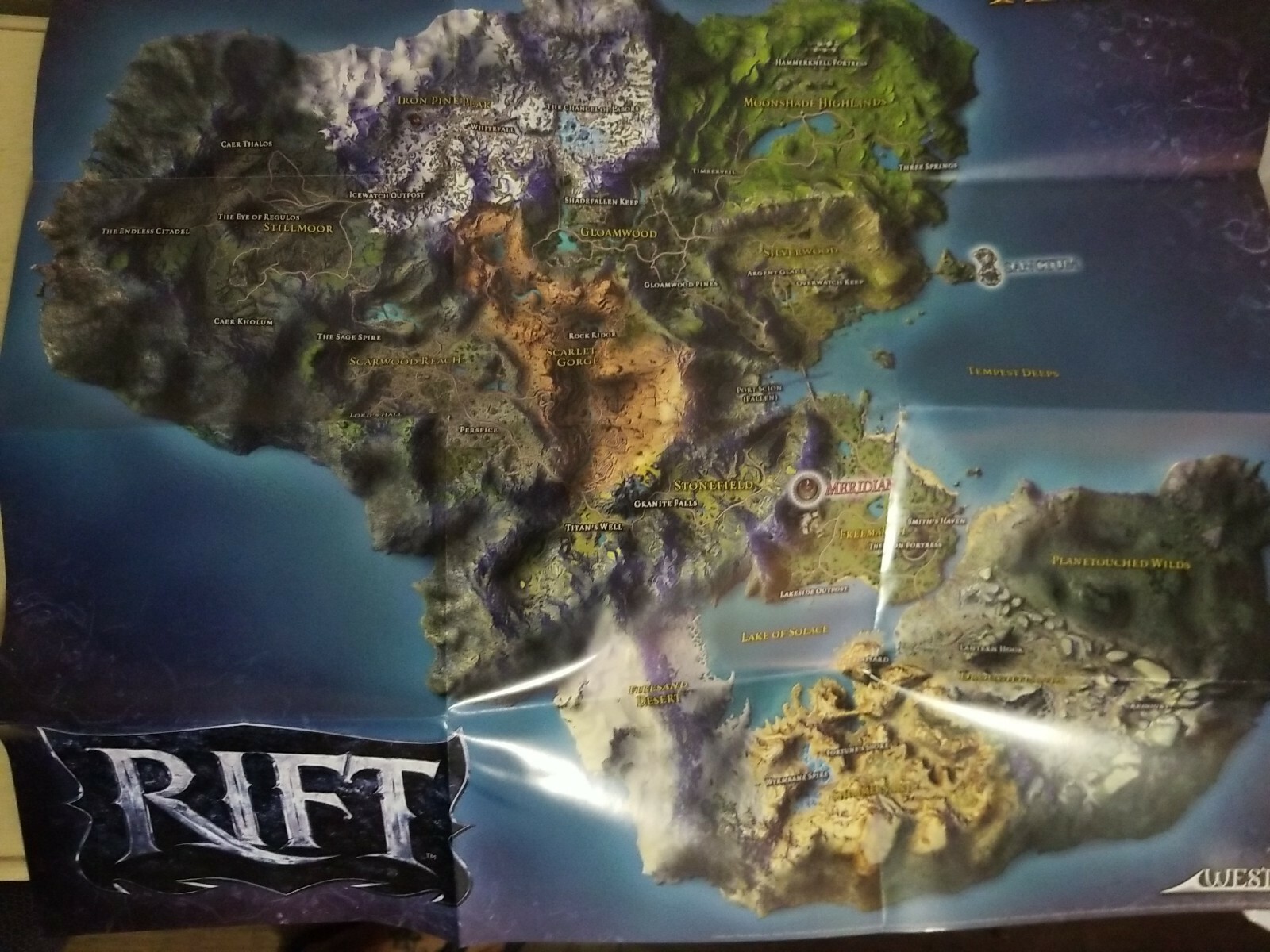 Rift (PC, 2011), Complete, TESTED, Poster