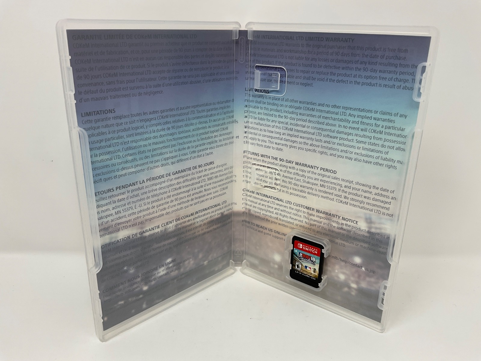 R.B.I. Baseball 18 (Nintendo Switch, 2018) RBI 18