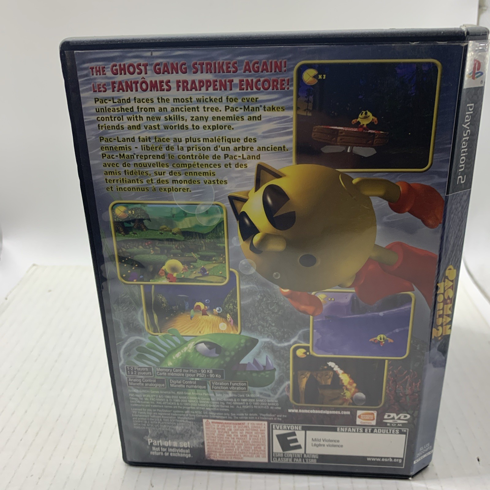 Mint Pac-Man World 2 / PlayStation 2 PS2 / Compete W/ Reg See Pics & Store