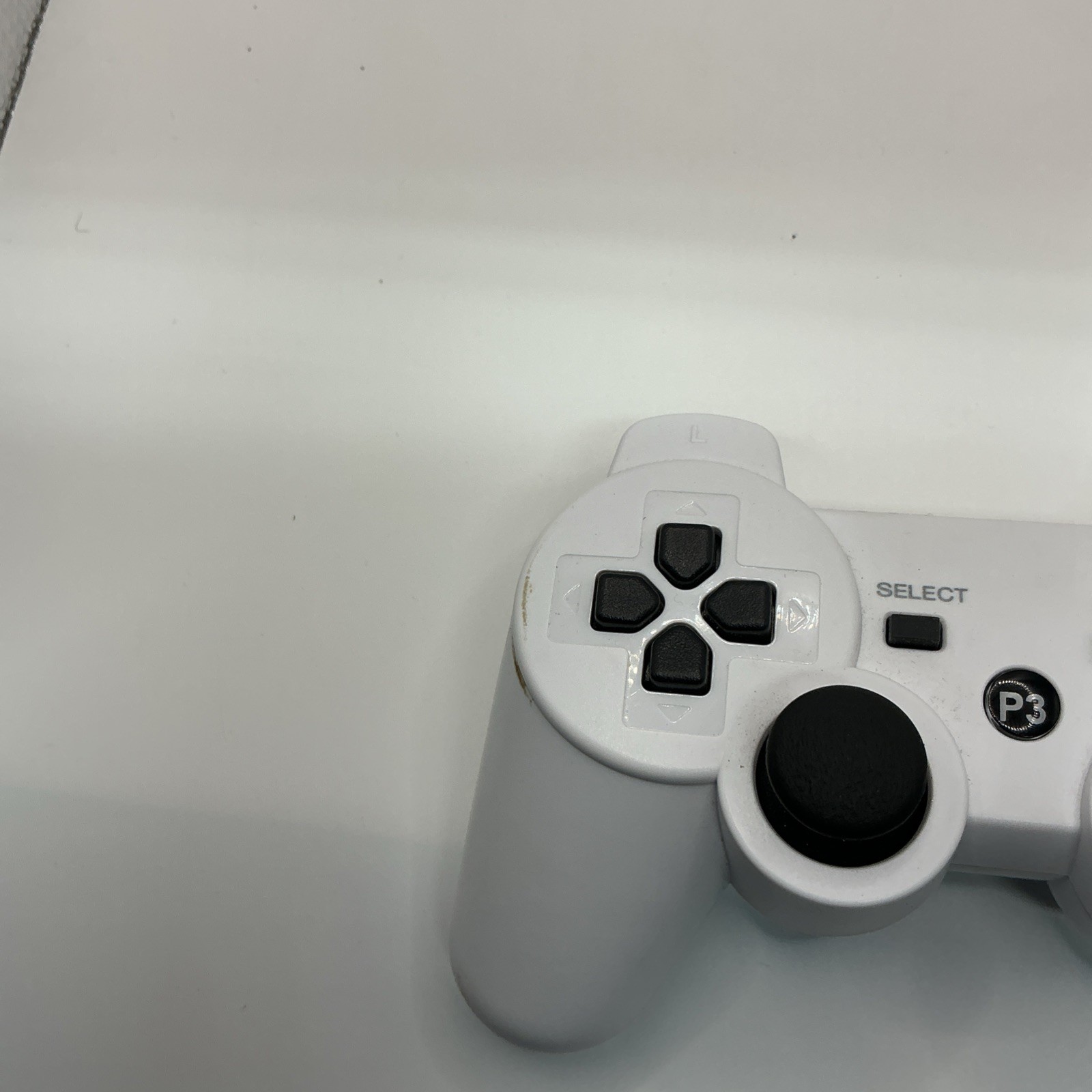 Third-Party PS3 Controller White PS3 PlayStation 3 Tested Working Well