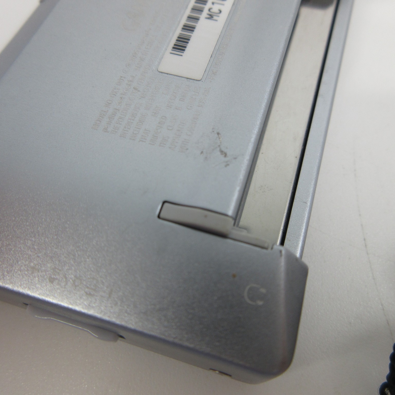 【Very Good】Nintendo GameBoy Micro Silver Console #RET08/0616/03