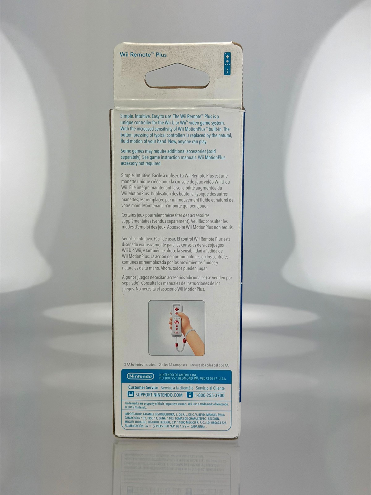 SEALED Toad Edition Motion Plus Remote Controller Nintendo Wii Genuine Official