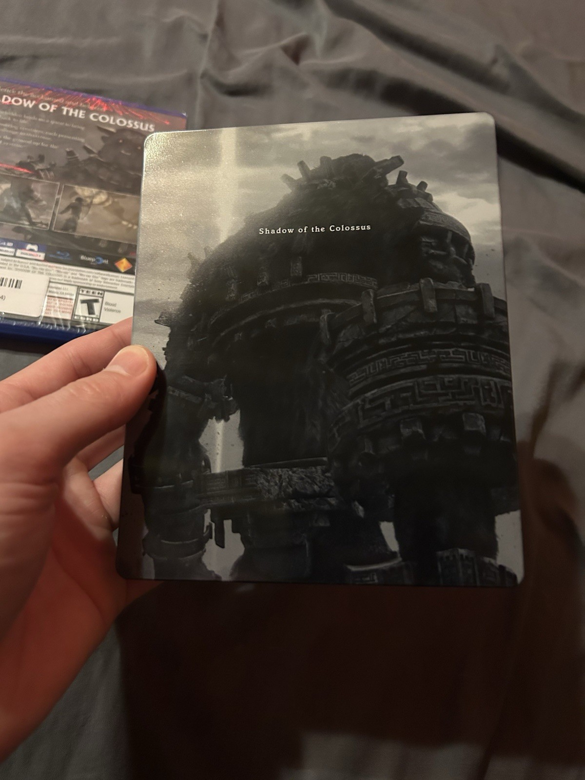 Shadow of the Colossus PlayStation 4 Steelbook and Sealed game