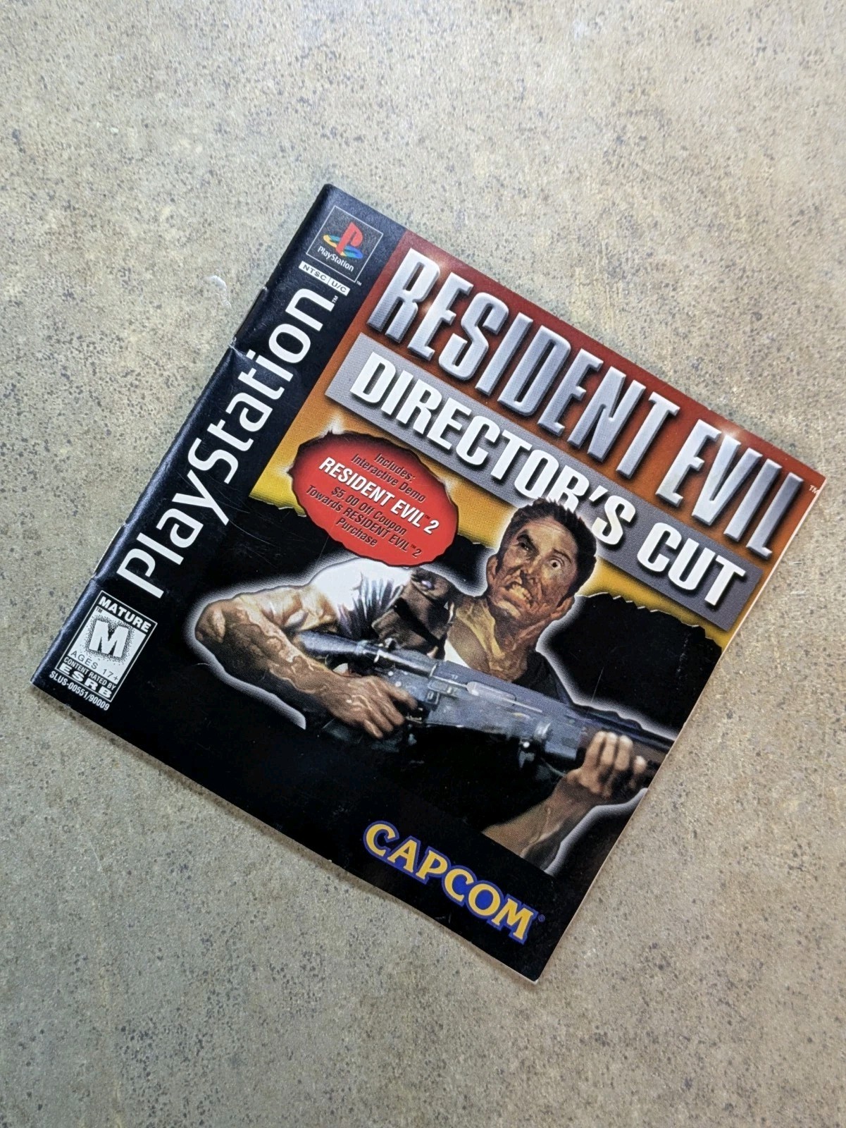 Resident Evil Director’s Cut PSX PS1 PlayStation 1 Tested See Pics
