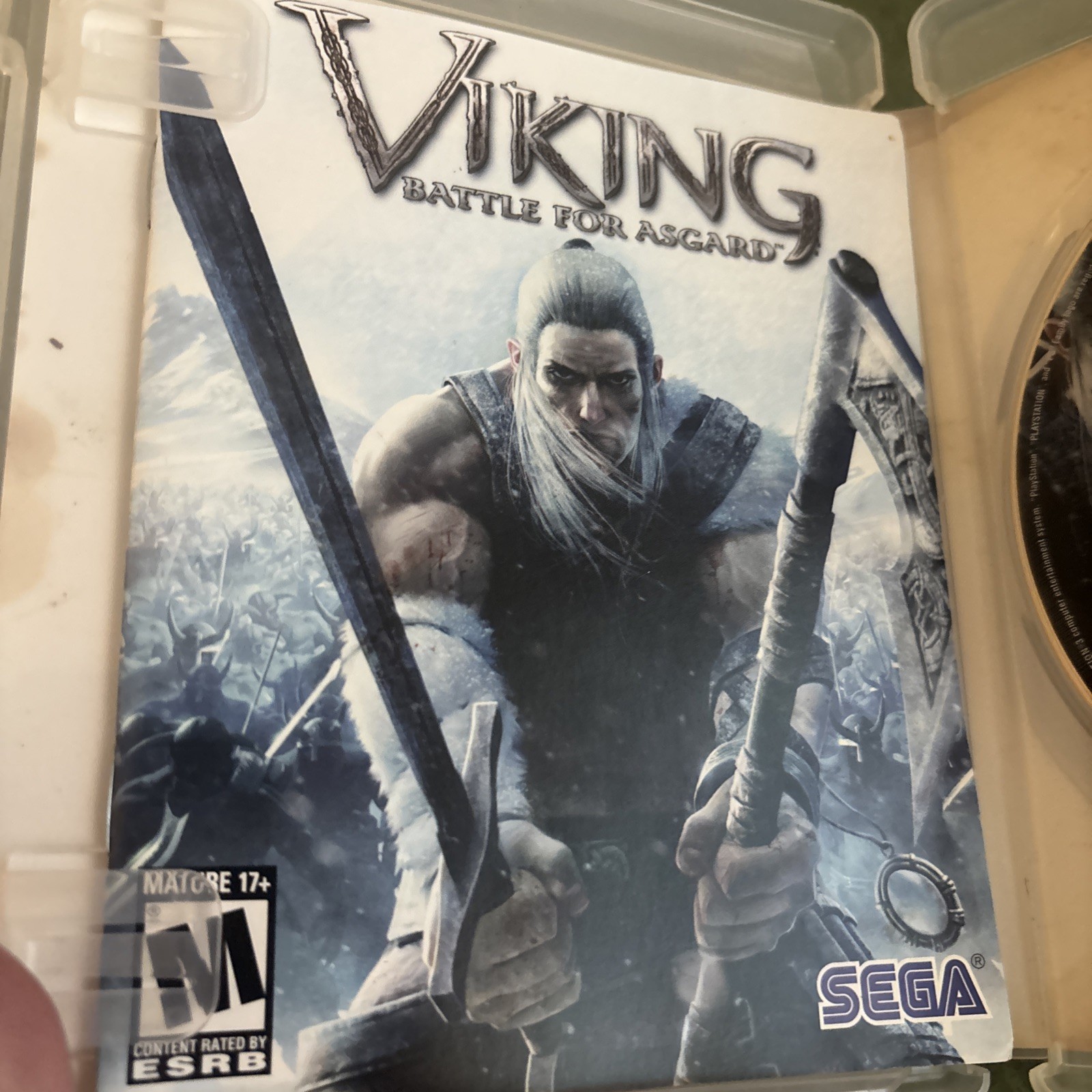 Viking: Battle for Asgard (Sony PlayStation 3, 2008) PS3 Complete W/ Manual