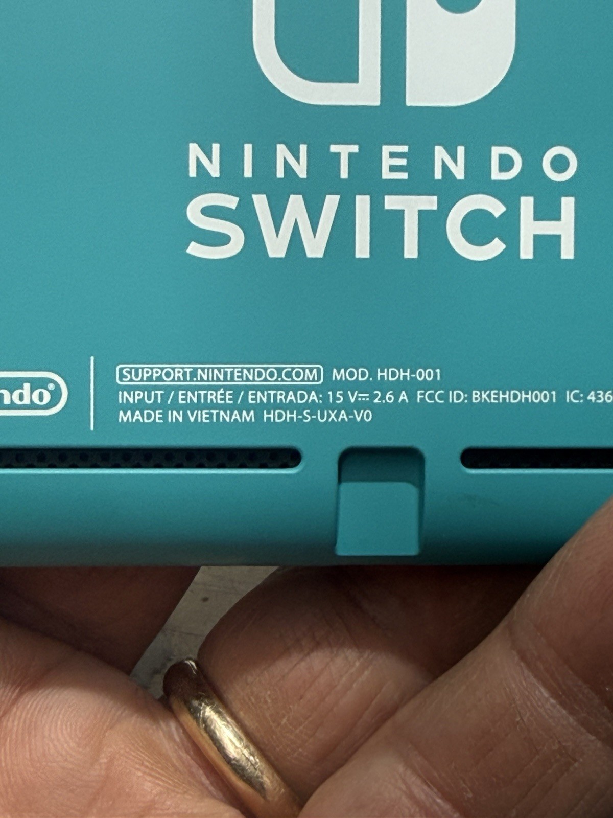 Nintendo Switch Lite HDH-001 32GB Handheld Video Game Console Turquoise