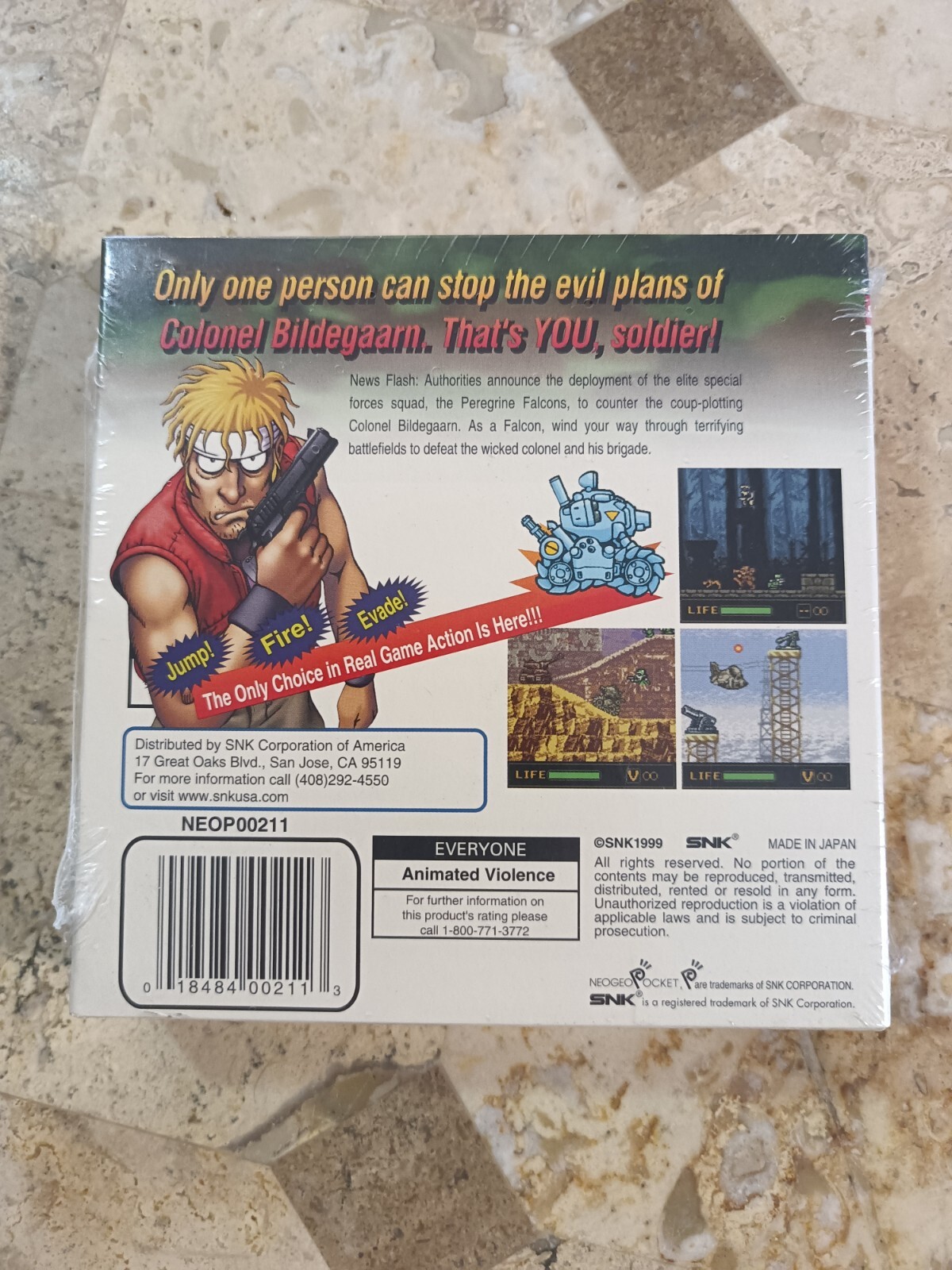 METAL SLUG 1ST FIRST MISSION ✨Neo Geo Pocket Color NGPC✨ USA New Factory Sealed