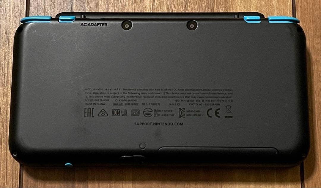 Nintendo new 2DS XL LL Turquoise x Black Console Boxed excellent condition