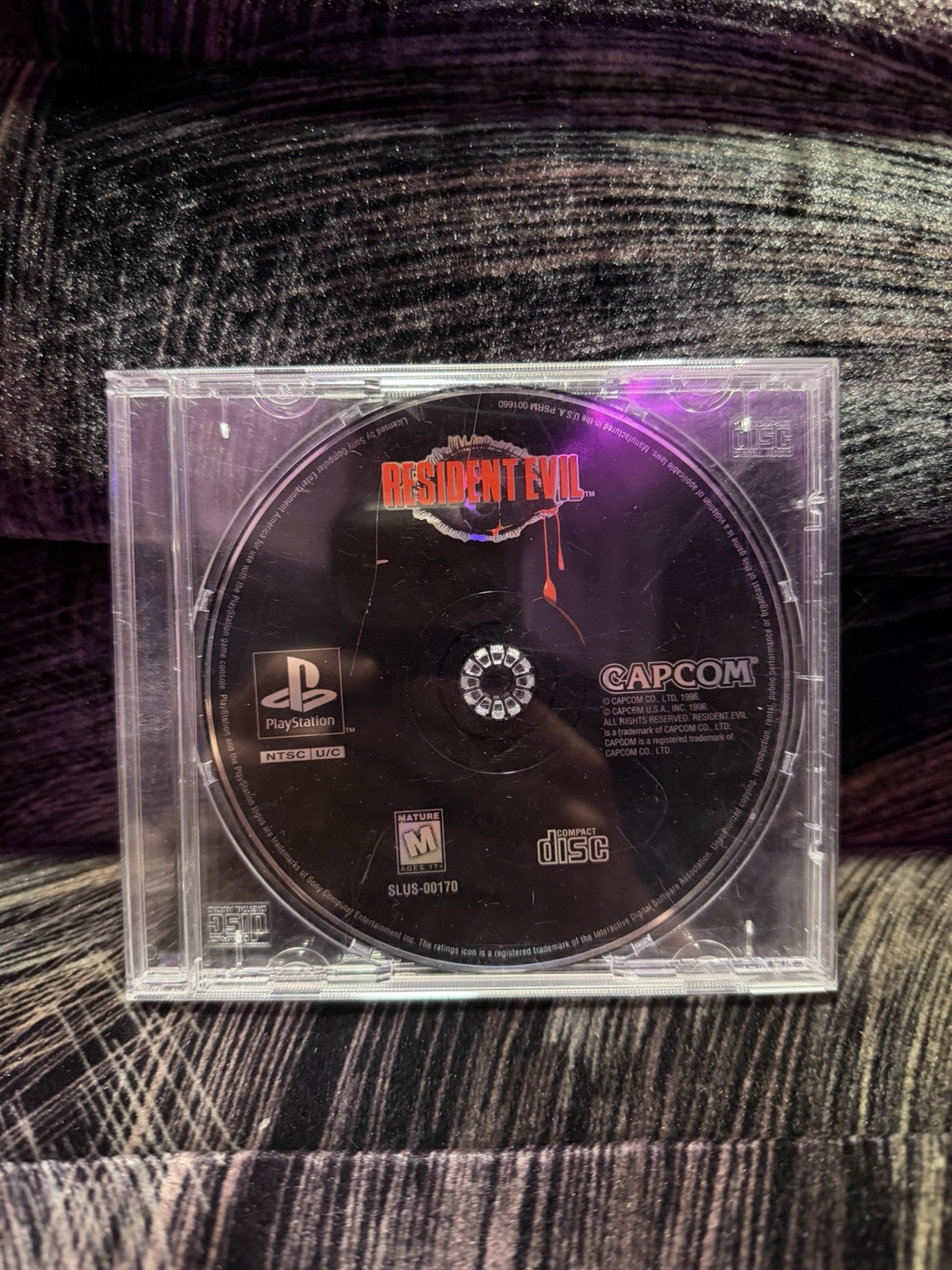 Resident Evil (Sony PlayStation 1, 1996) Disc Only Tested
