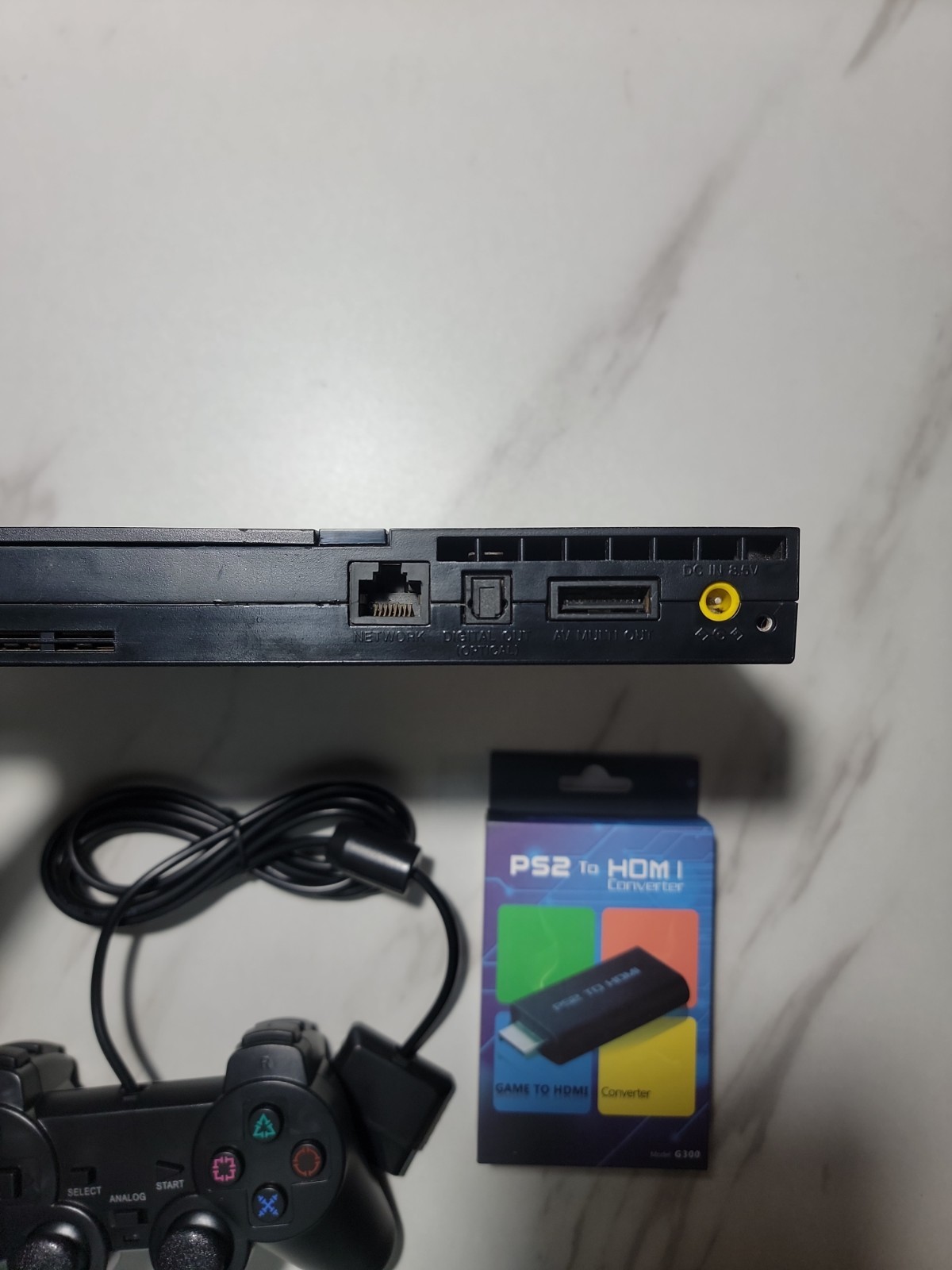 Sony PlayStation 2 PS2 Slim Console System OEM Bundle Tested With HDMI adapte