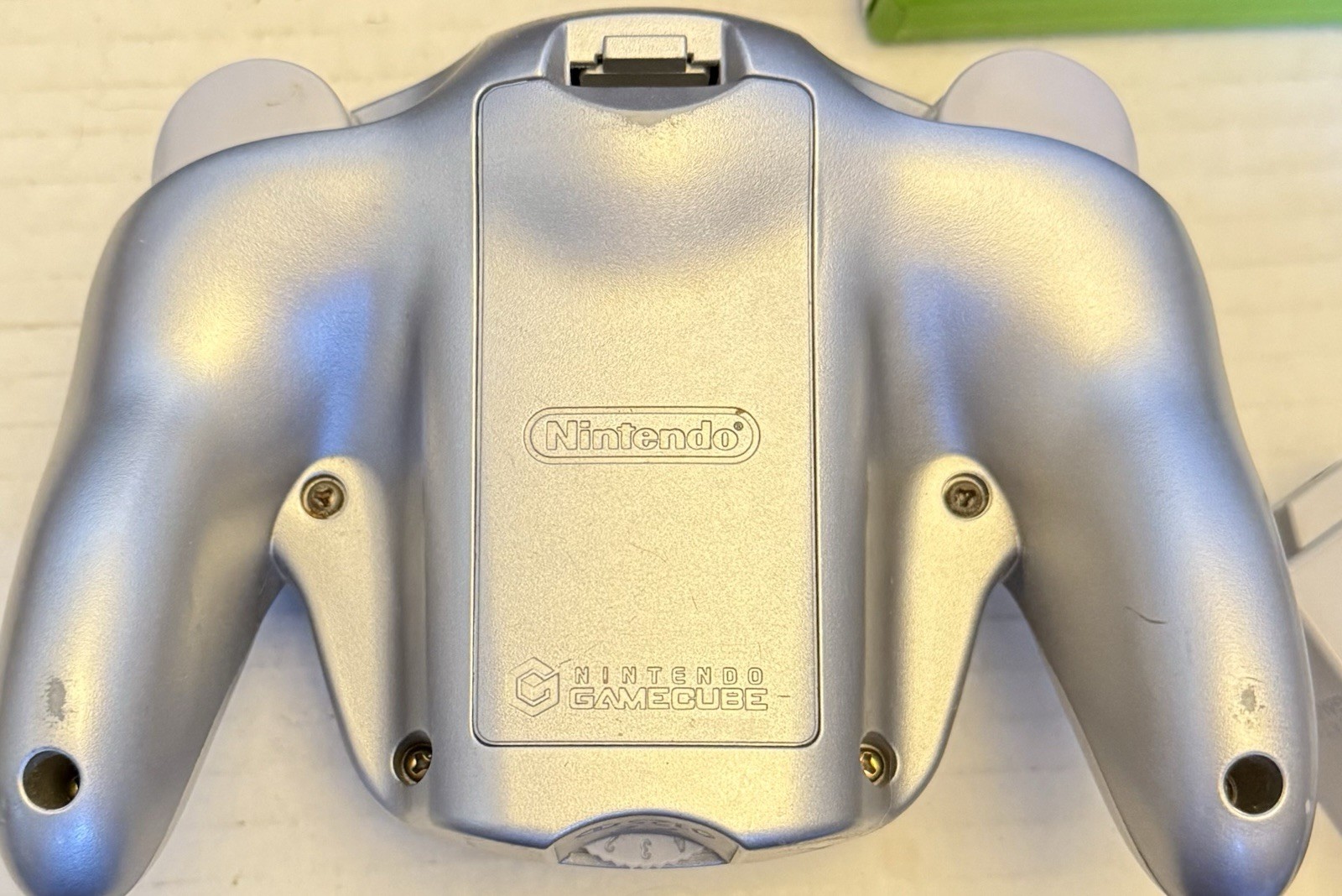 Nintendo Gamecube Wavebird Wireless Controller (Platinum/Silver) Dongle Reveiver
