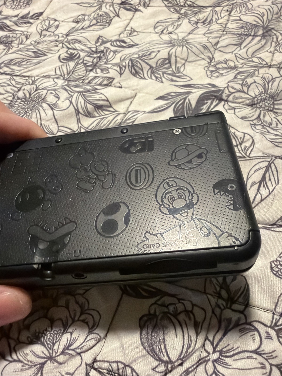 Nintendo 3DS Original Super Mario Edition 4GB Handheld System – Black