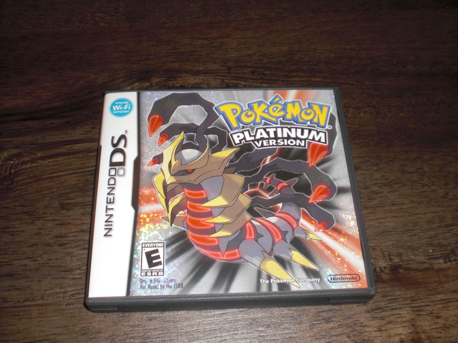 AUTHENTIC Pokemon Platinum Version GENUINE Game Nintendo DS 3DS XL w Case Nr CIB