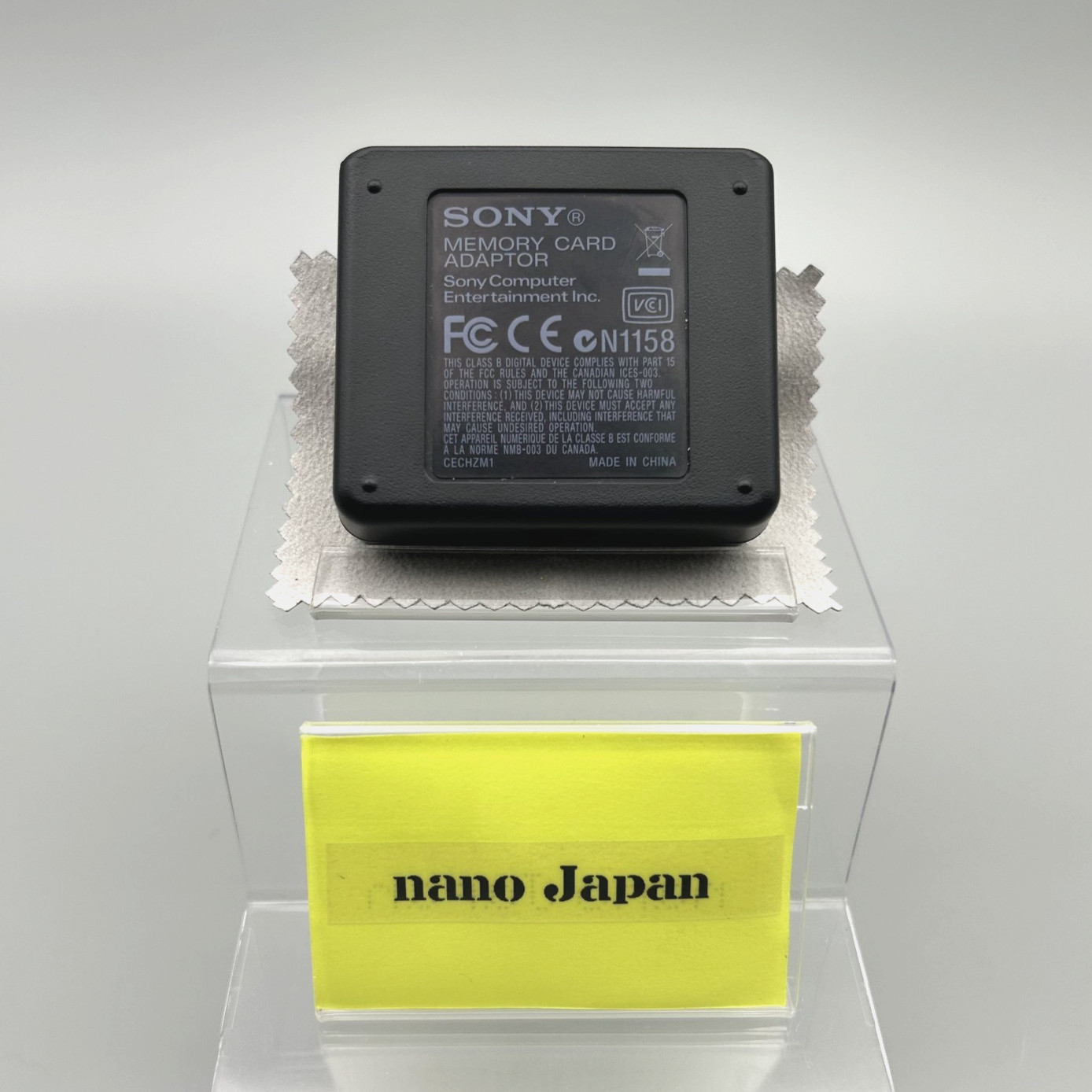 Sony PS3 Memory Card Adaptor PlayStation 3 PS1 PS2 Save Data Transfer CECHZM1 JP
