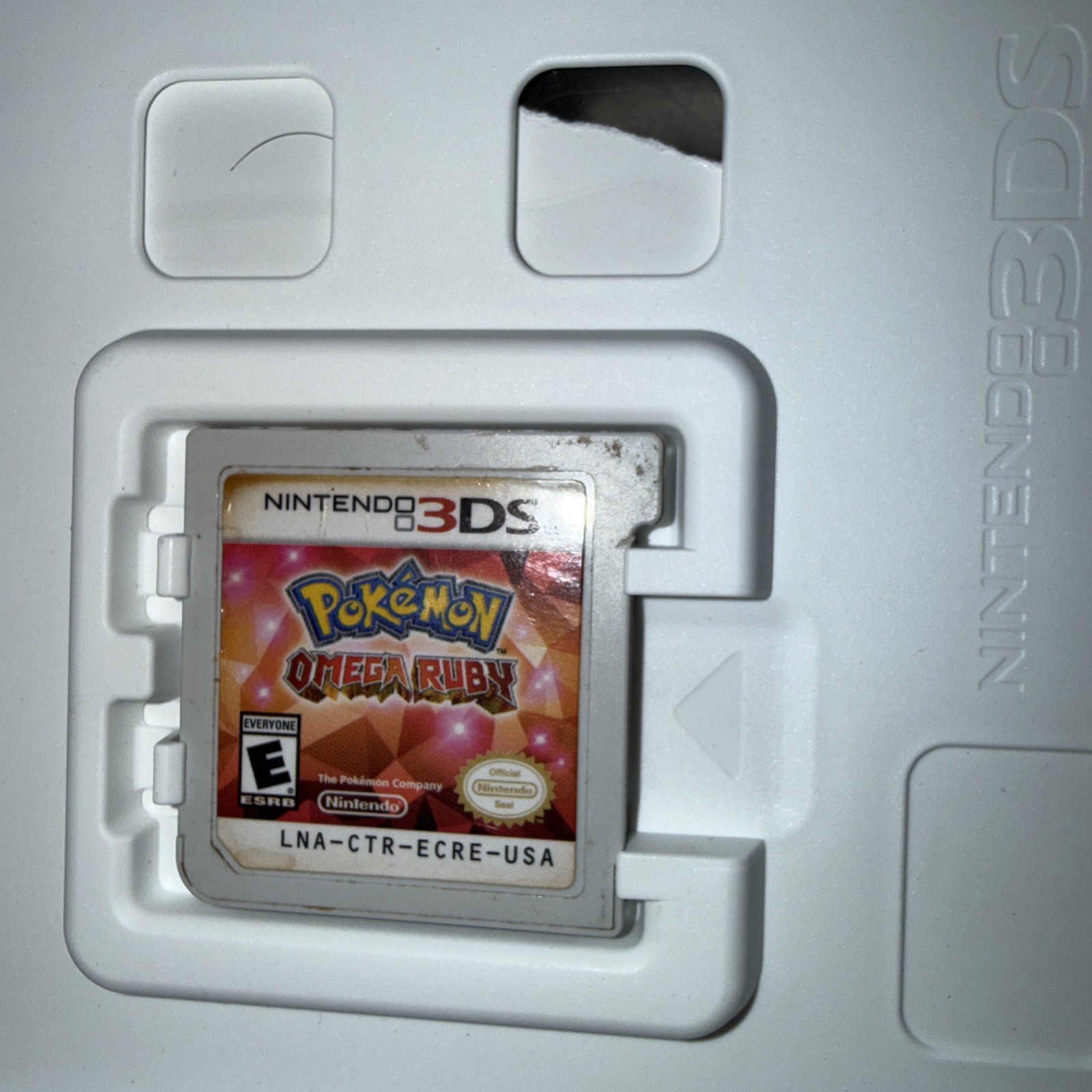 Nintendo 3DS Pokémon OMEGA Ruby Game Cartridge