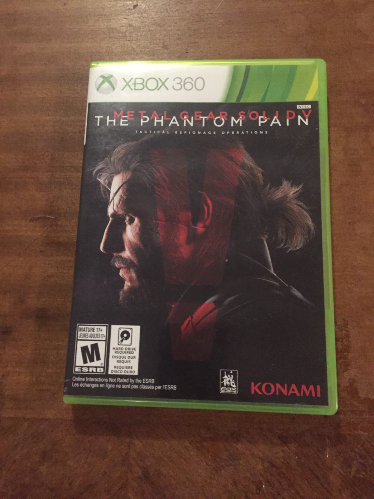 Xbox 360 Metal Gear Solid V: The Phantom Pain 2015