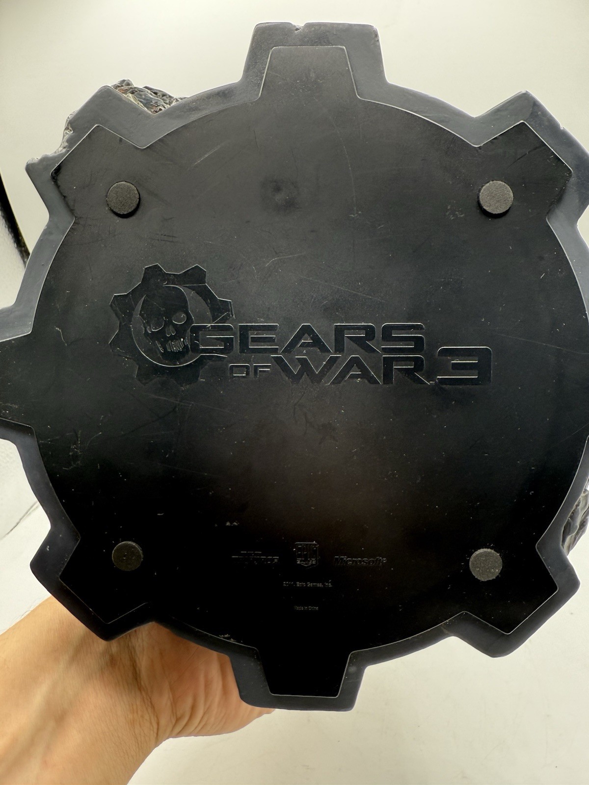Gears Of War 3 Limited Edition-Marcus Fenix Figure Statue Epic Games