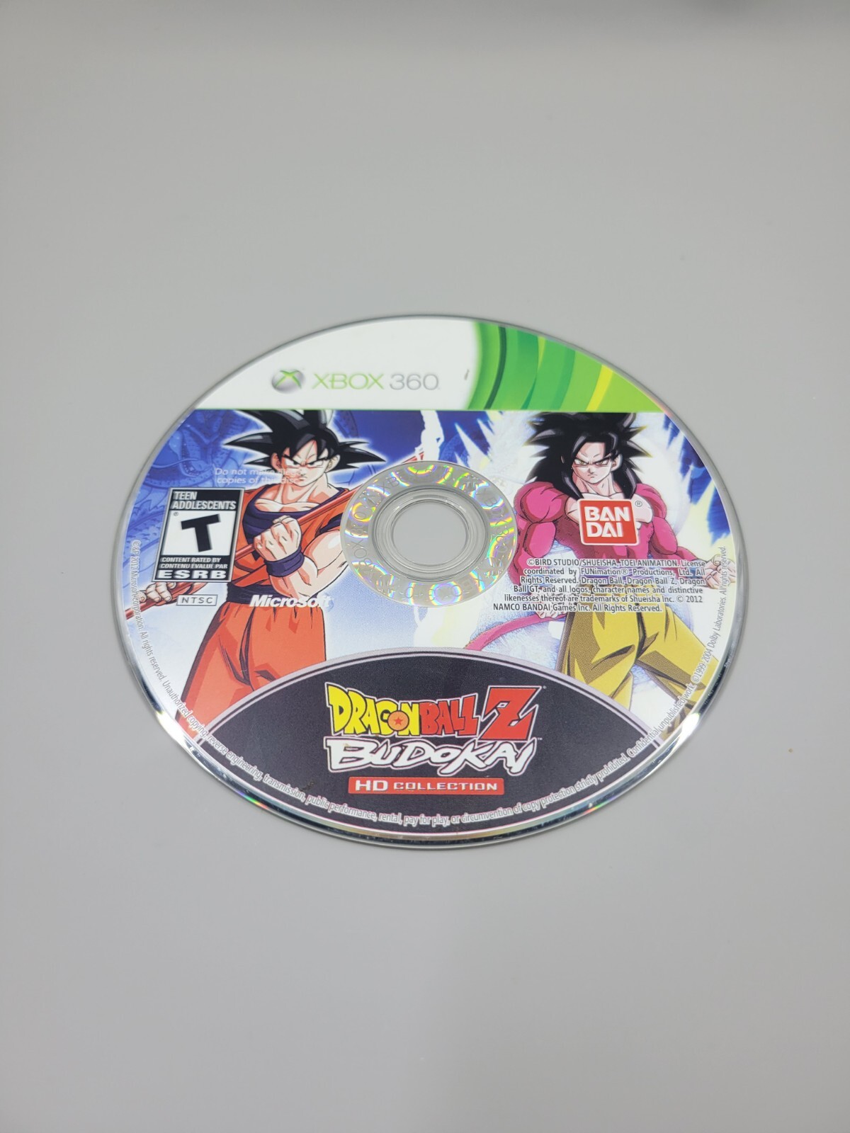 Dragon Ball Z: Budokai HD Collection (Microsoft Xbox 360 2012) Disc Only