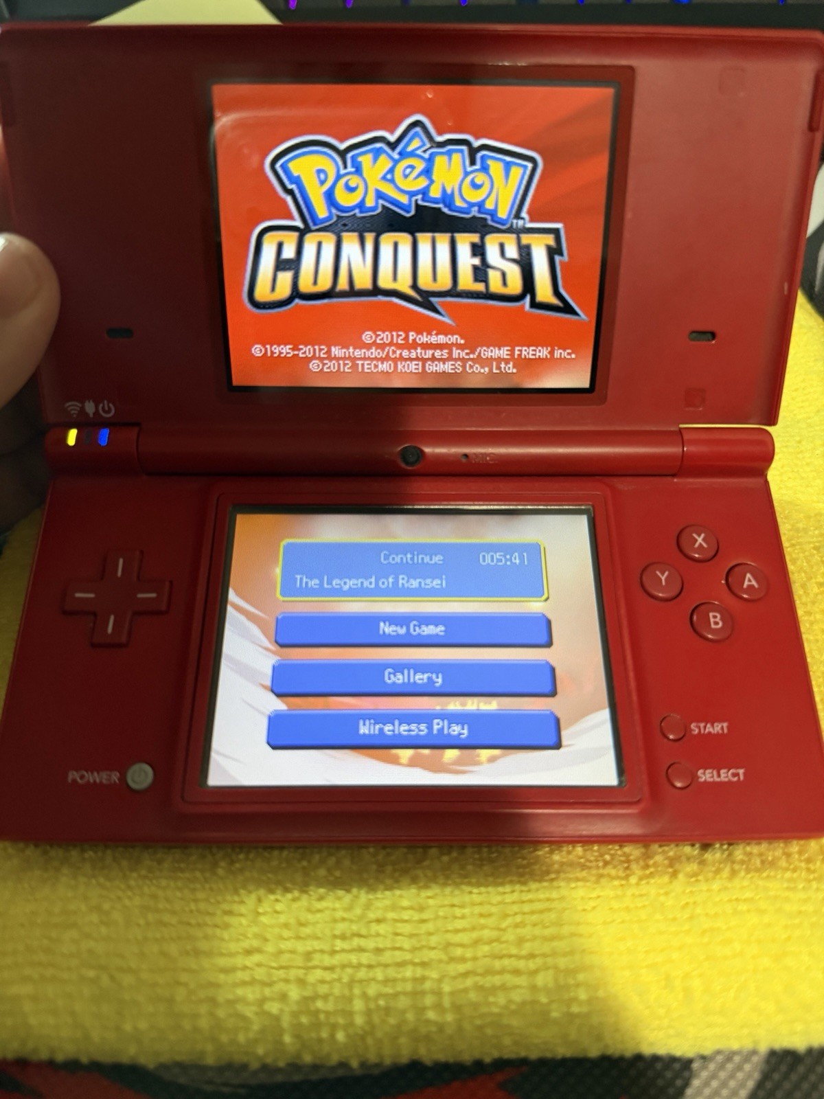 Pokémon Conquest (Nintendo DS, 2012) Complete CIB w/ Manual, Case, Inserts