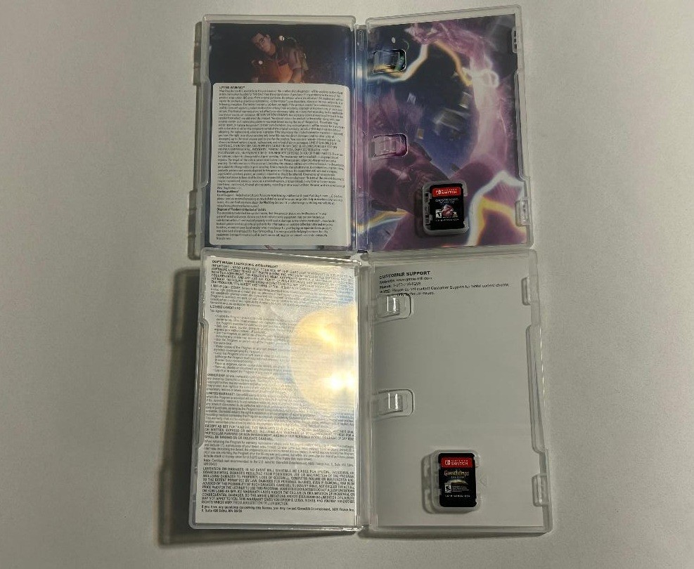 Nintendo Switch Game Lot – Ghostbusters the Video Game & Goosebumps the Game