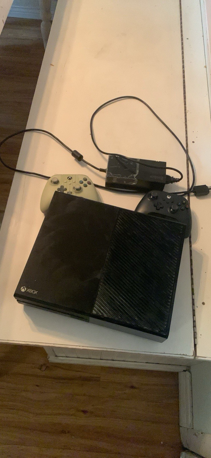 Microsoft Xbox One Console Black with Controllers, HDMI, USB, Wi-Fi Capability