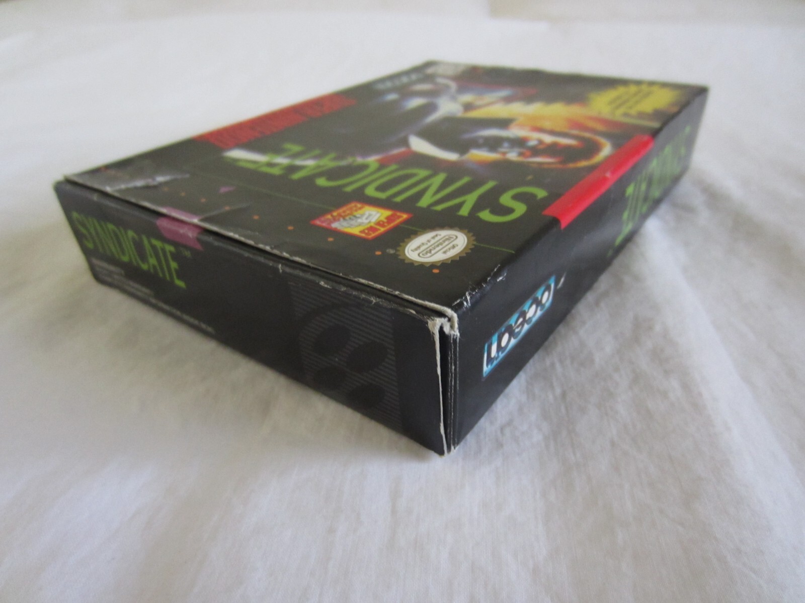Syndicate (SNES) Super Nintendo CIB Complete Box Ocean 1995 RARE