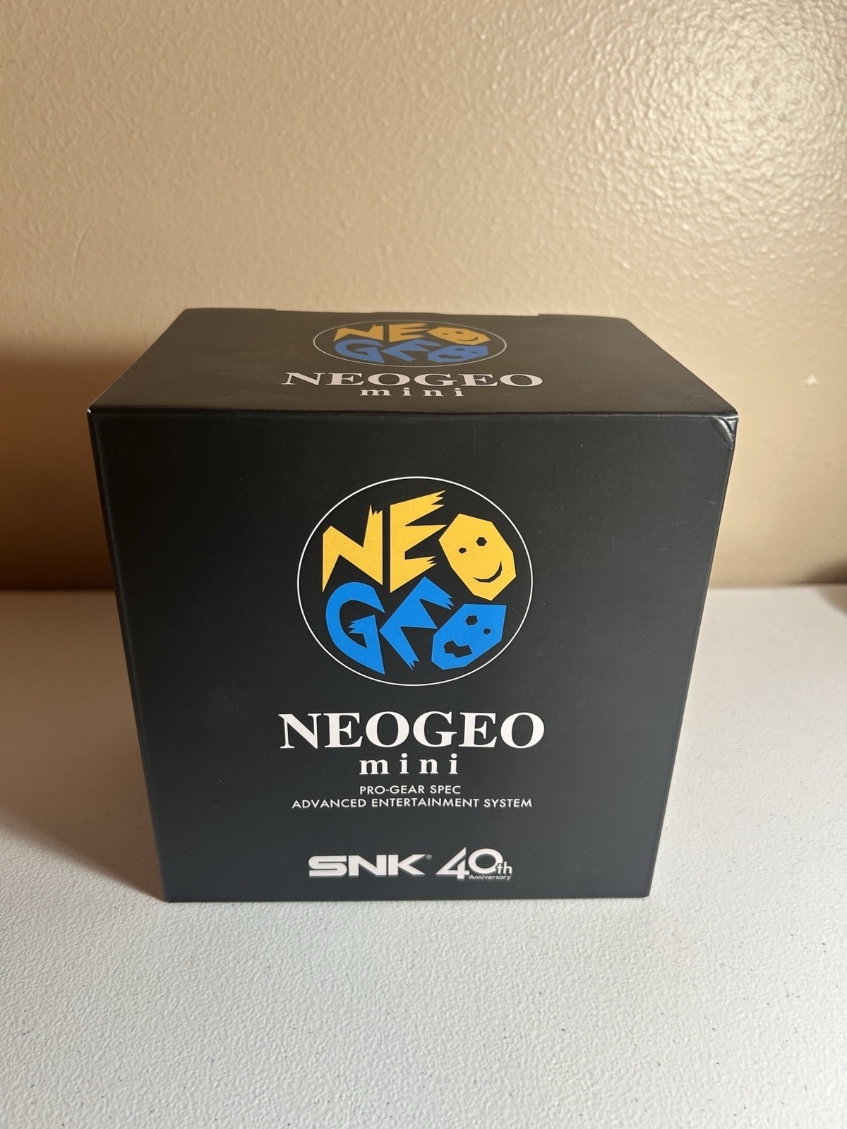 SNK NEOGEO mini Console 40th Anniversary Boxed Complete Set neo geo Japanese