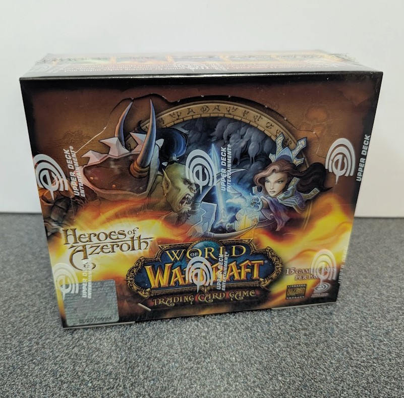 World of Warcraft Heroes of Azeroth Booster Box 2006 Factory Sealed Case Fresh