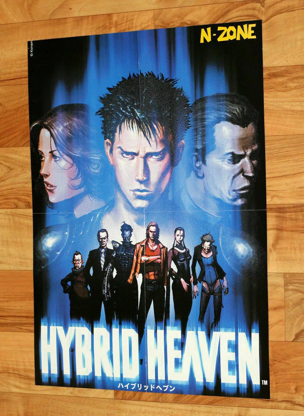 Hybrid Heaven / Shadow Man Rare Old Poster 56x40cm N64 Playstation Nintendo