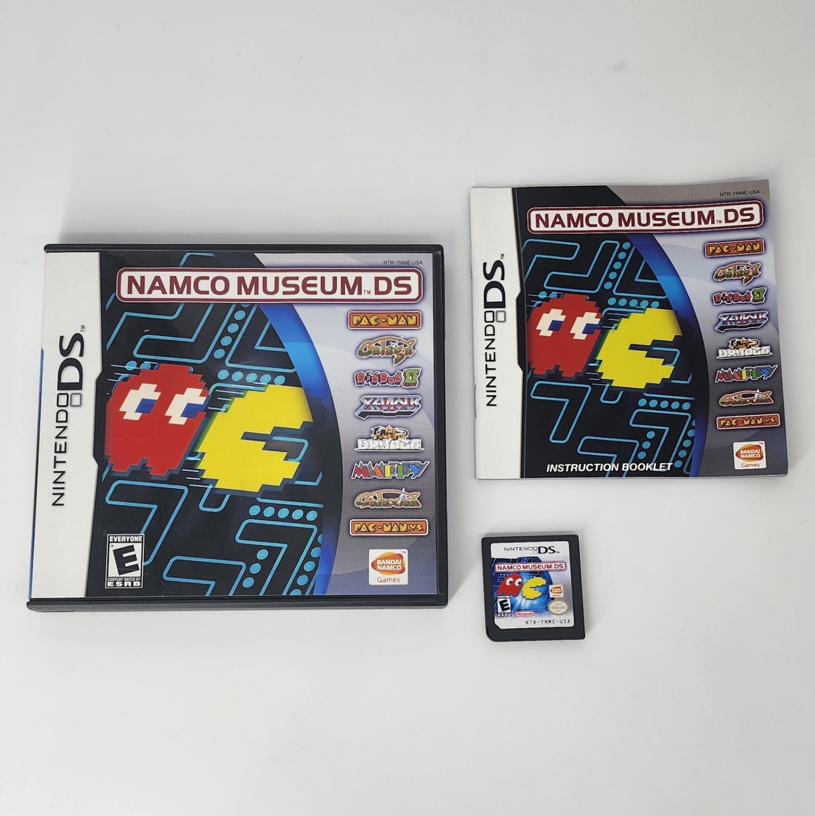 Namco Museum DS Game: Original Box and Manual Included – FAST SHIPPING!