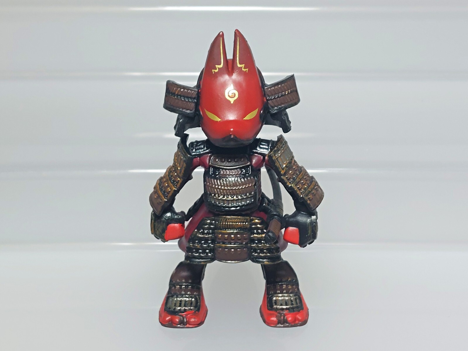 Fox Warrior II Beastman x Armor Kitsune (Red Armored) Figure SO-TA W04 3.2in