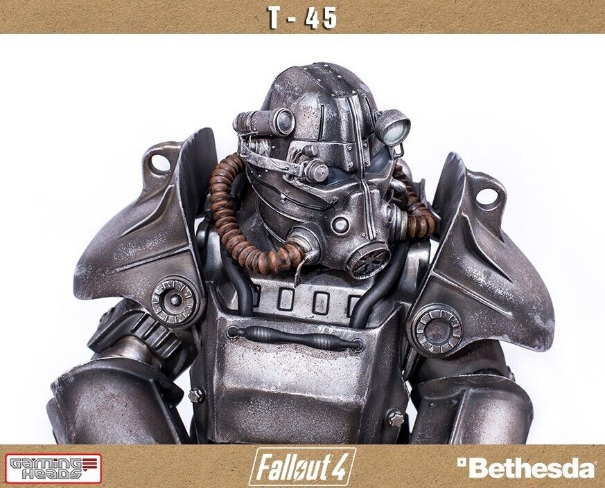 Gaming Heads Fallout 4: T-45 Power Armor Regular Statue SEALED