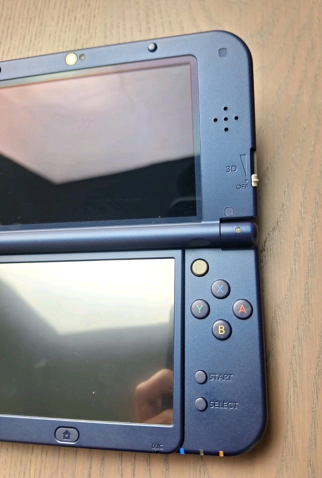 New Nintendo 3DS XL Metallic Blue Charger + 32GB SD Card | Region Free TOP IPS