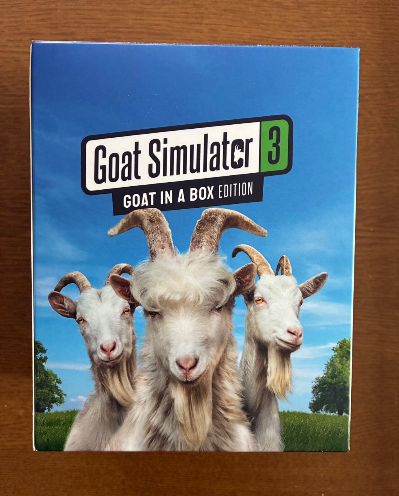 GOAT SIMULATOR 3 IN A BOX EDITION PLUSHY SOUNDTRACK MAP POSTCARDS STEELBOOK NEW