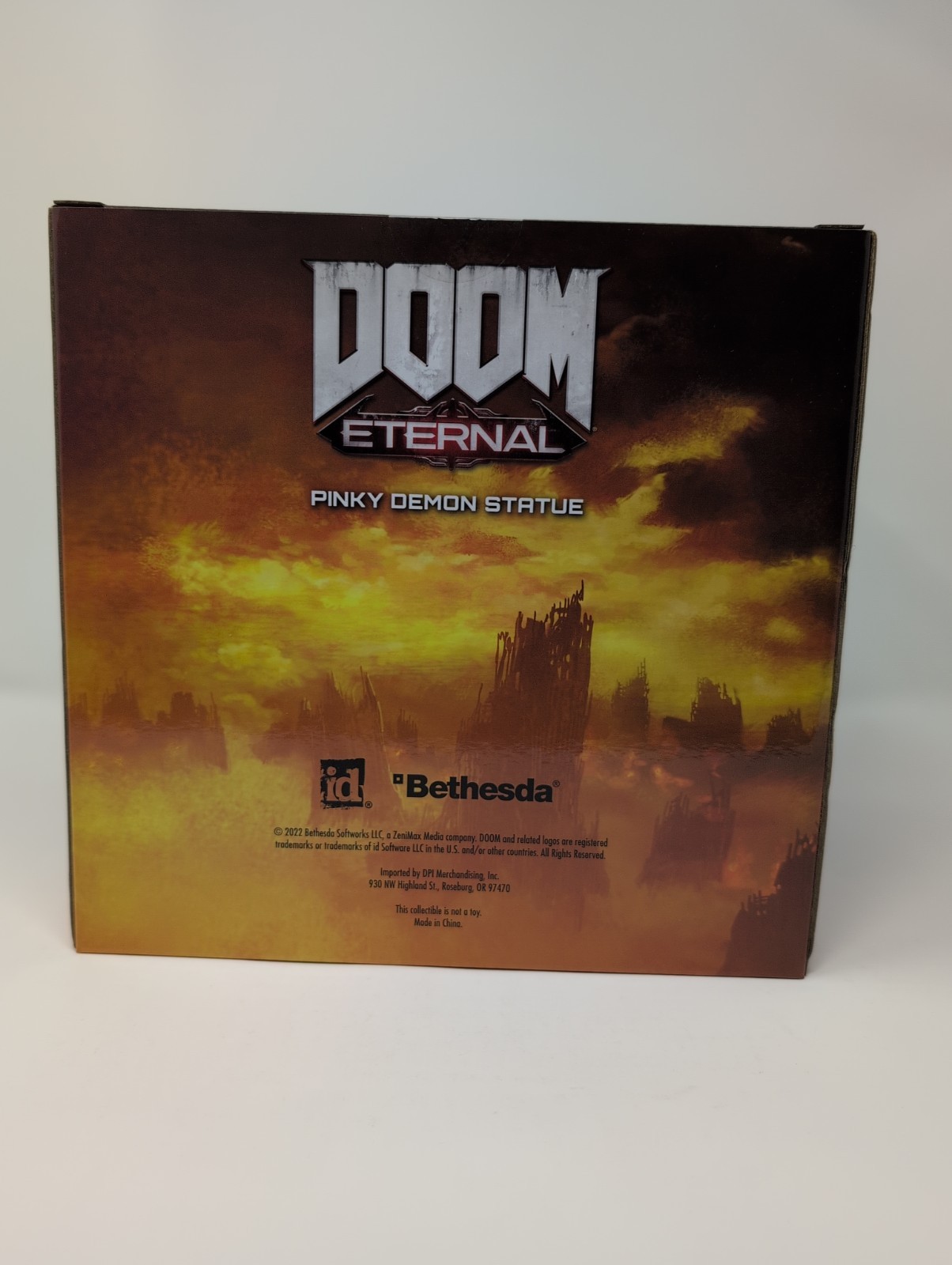Bethesda DOOM Eternal Pinky Demon Statue Collectible BTH40244