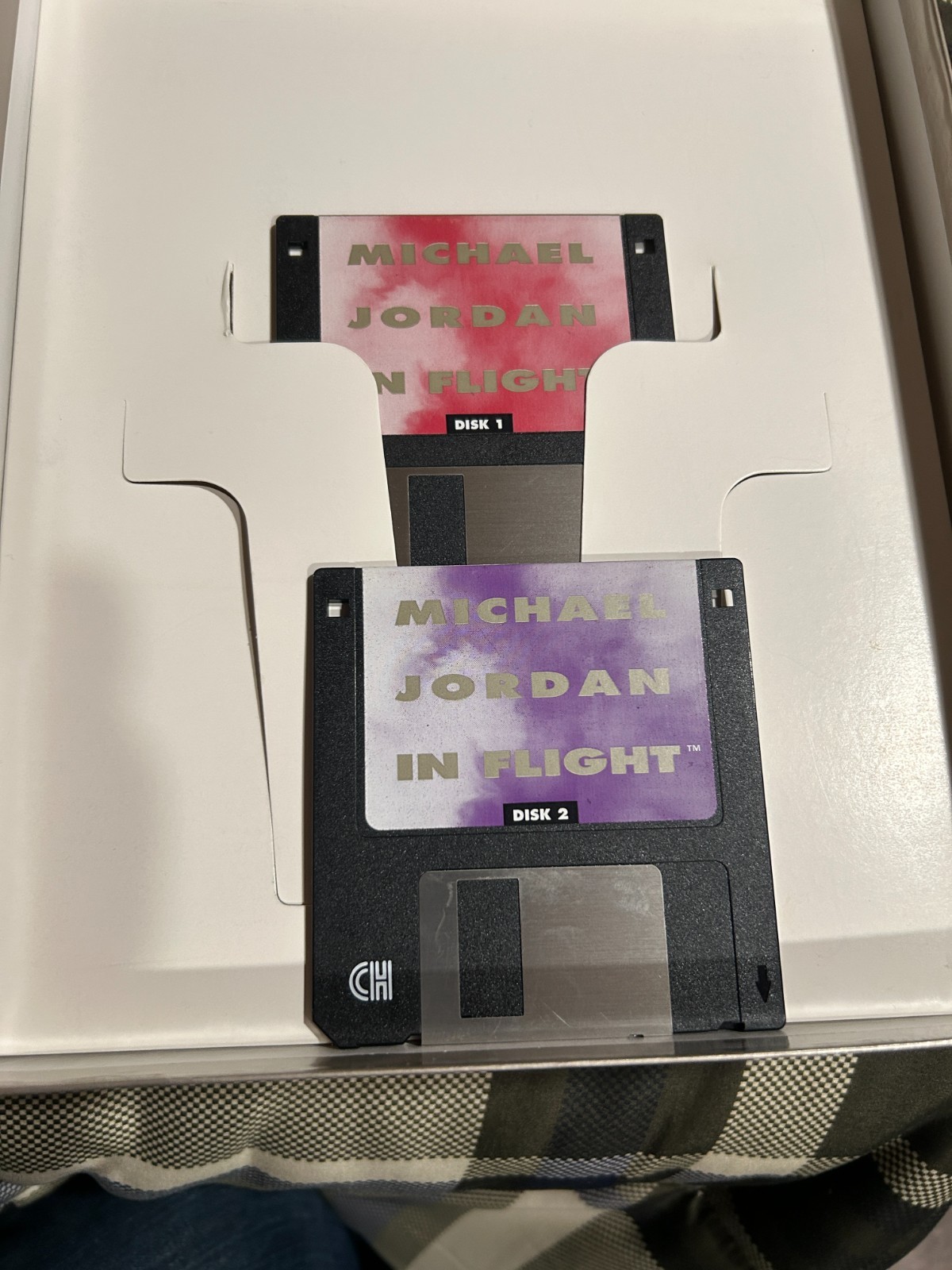1992 MICHAEL JORDAN IN FLIGHT IBM 3.5” Disk by EA Sports Brand New