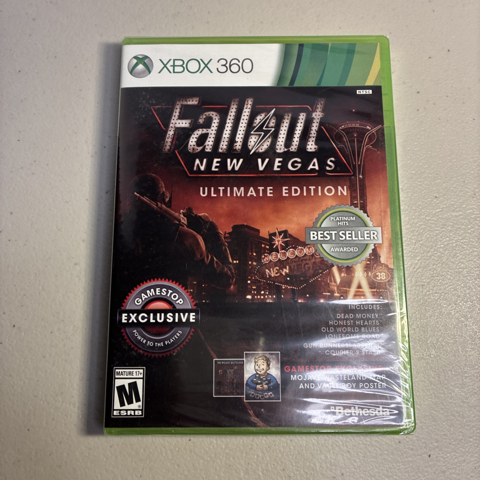 Fallout New Vegas Ultimate Edition GameStop Exclusive (Xbox 360) Factory Sealed