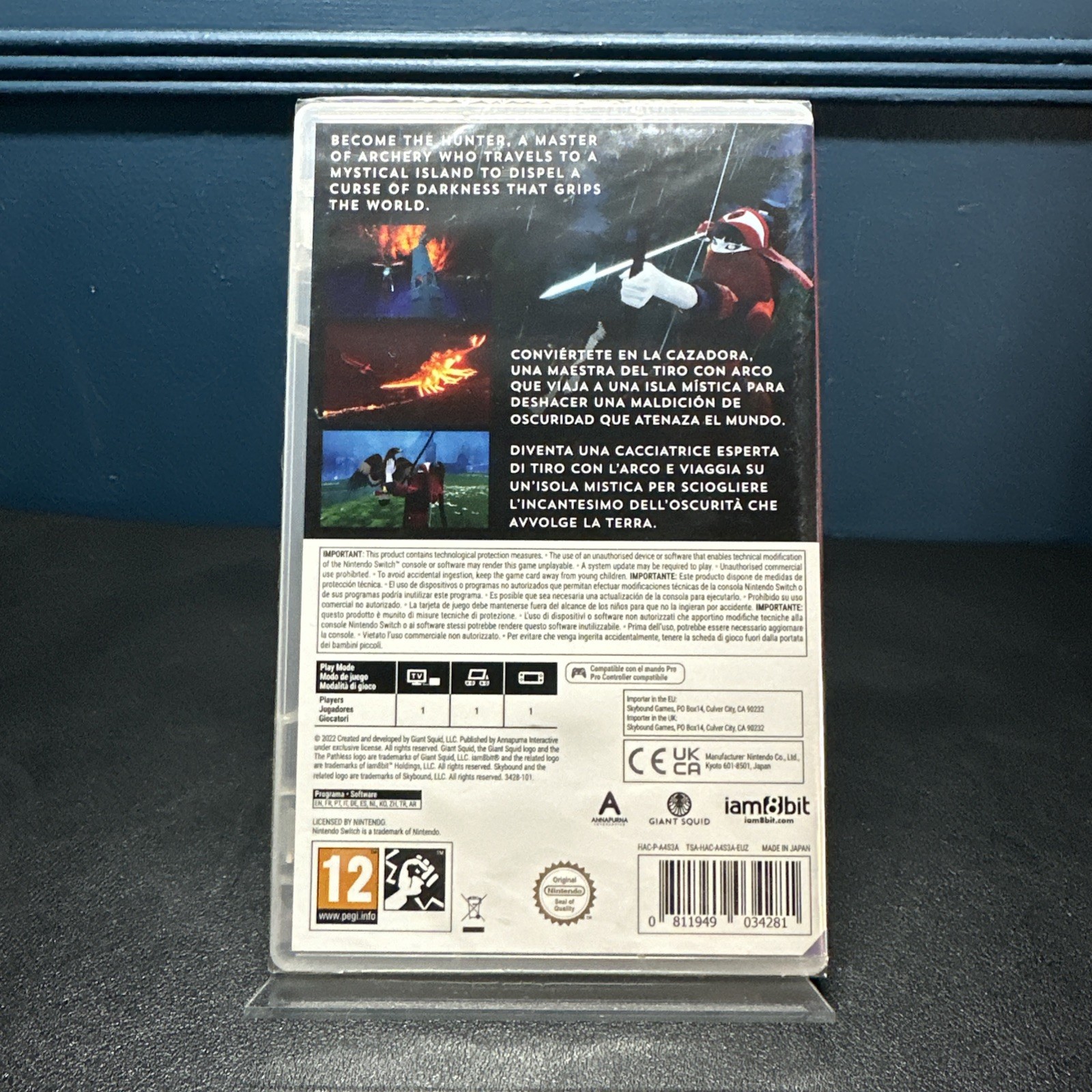 The Pathless (Nintendo Switch, 2023) Brand New Sealed PAL Region Free