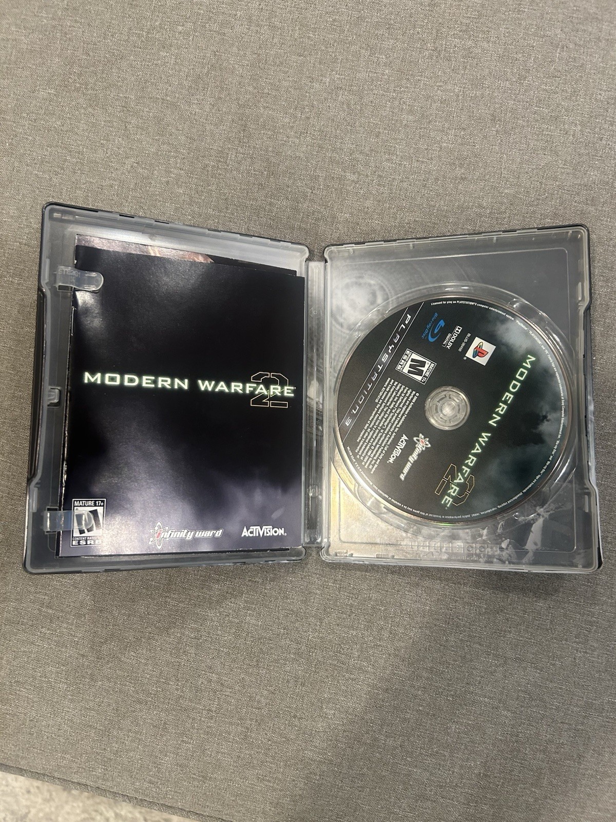 Activision Call of Duty: Modern Warfare 2 PS3 Steel-case W/Manual Included M