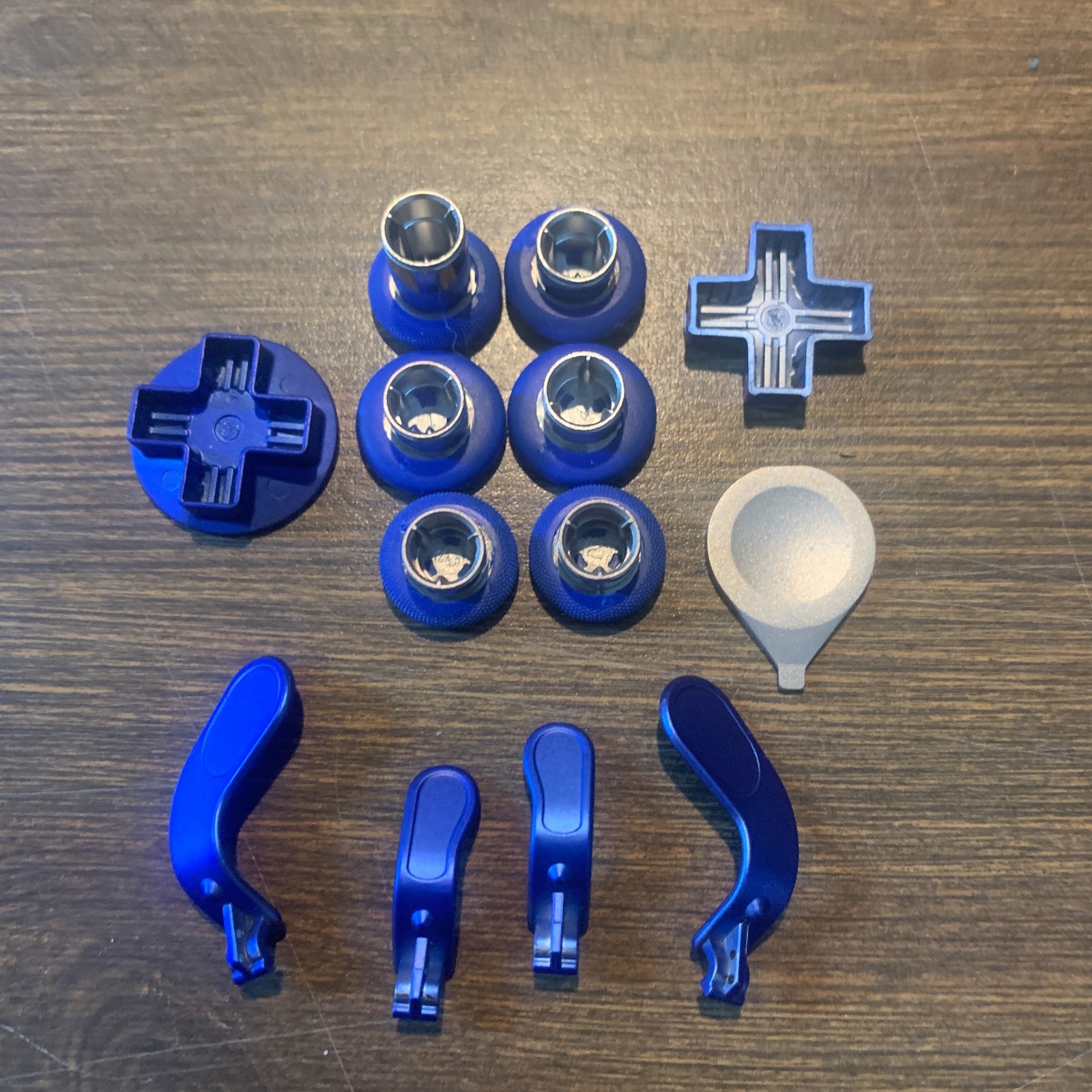Blue Magnetic Thumbsticks Paddles D-Pad Set for Xbox Elite Series 2 Model 1797