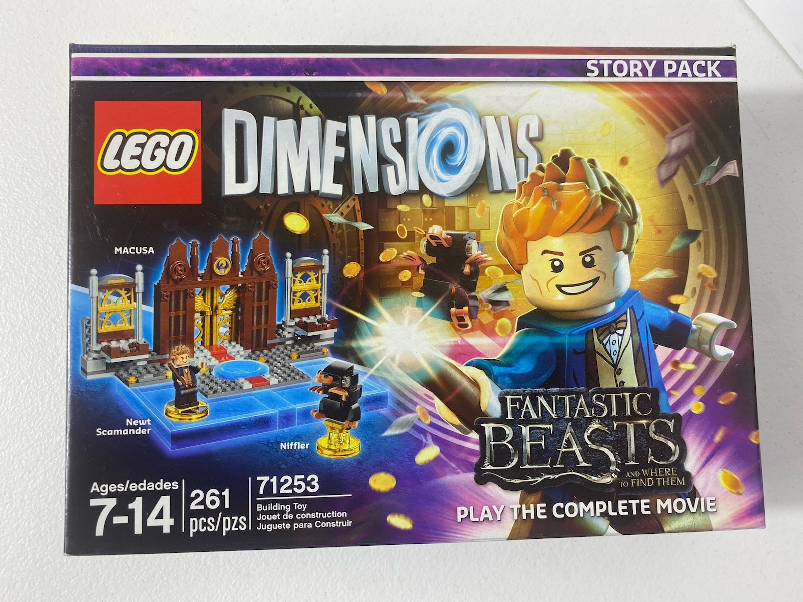 LEGO Dimensions 71253 Fantastic Beasts Story Pack Newt Scamander Factory Sealed