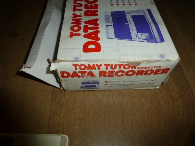 Tomy Tutor Computer – Data Recorder #8022 VERY RARE with Box
