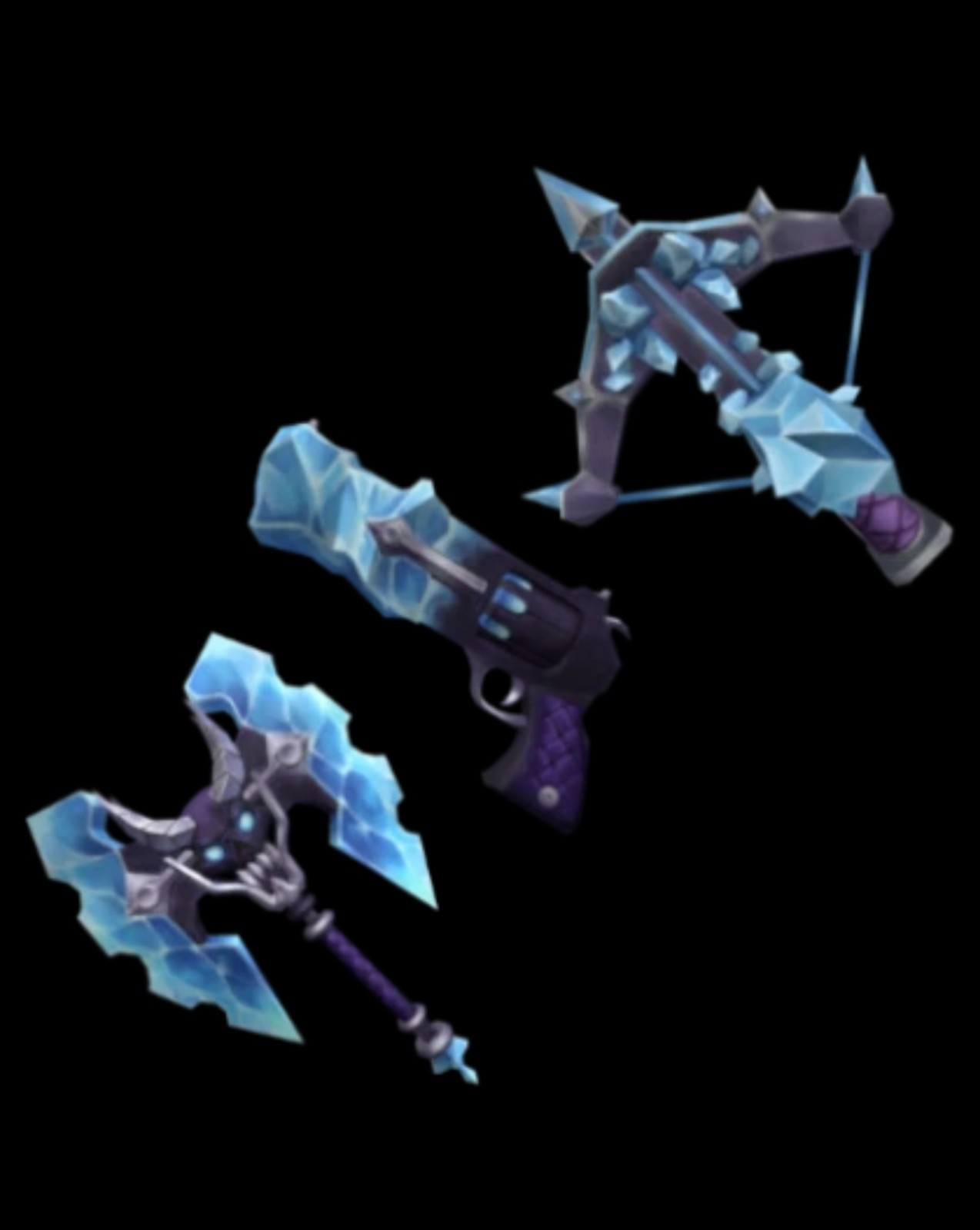 MM2 Full Ice Set Godly | Murder Mystery 2 Godly Knifes & Guns Roblox