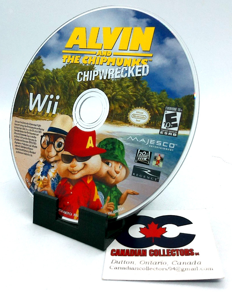 Alvin and the Chipmunks: Chipwrecked ( Nintendo Wii, 2011 )